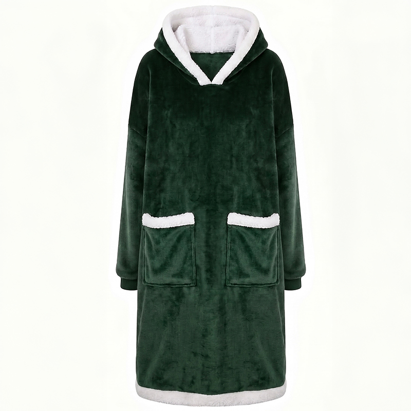 Unisex Fluffy Blanket Hoodie