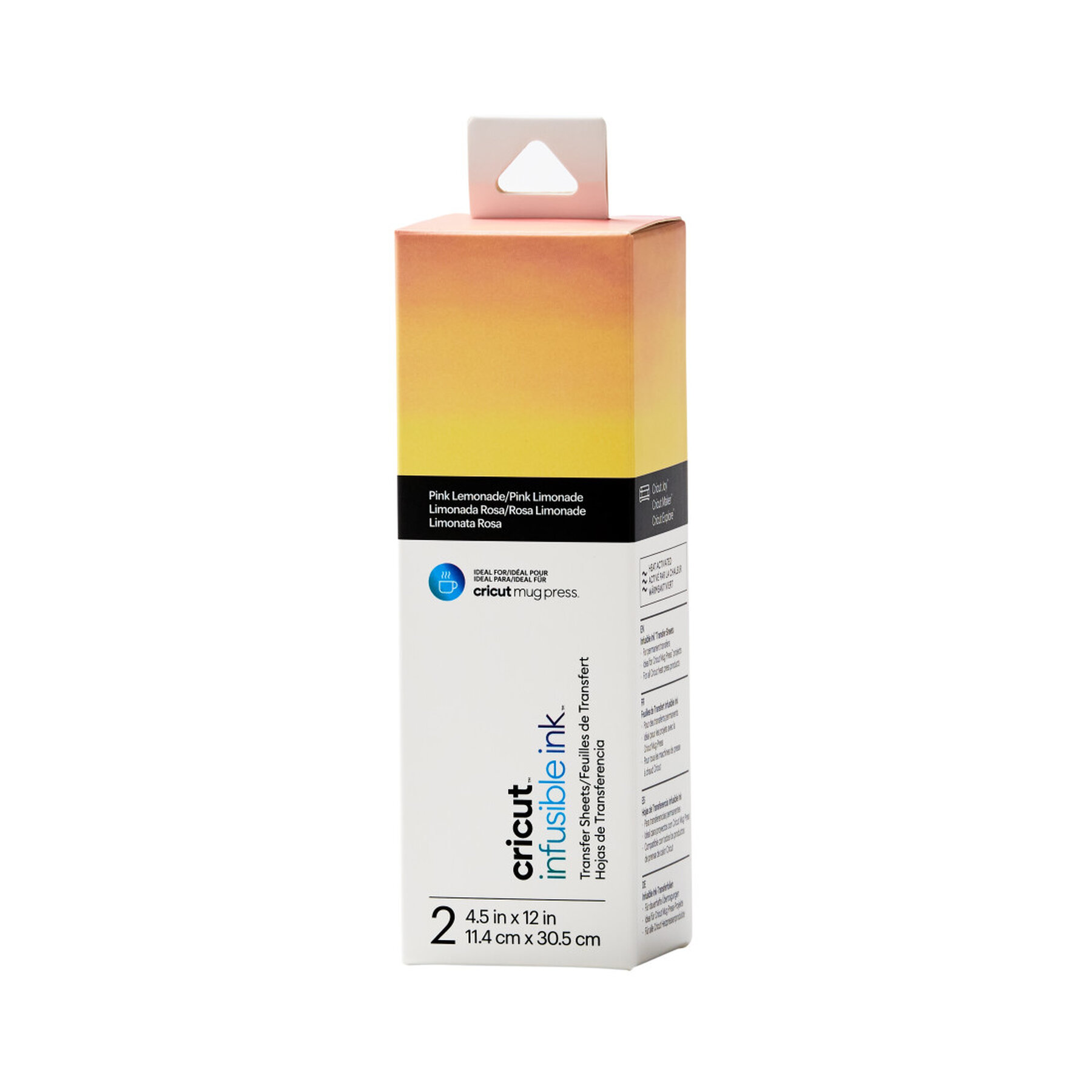 2x 11.4cm x 30.5cm Joy Infusible Ink Transfer Sheets