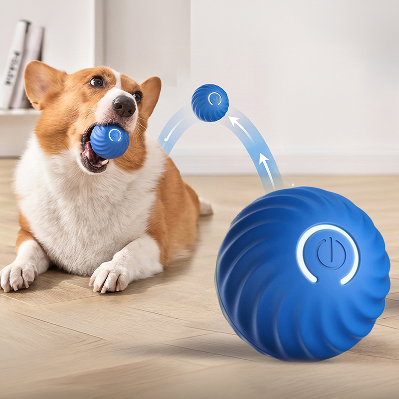 Smart Rechargeable Self-Playing Dog Ball