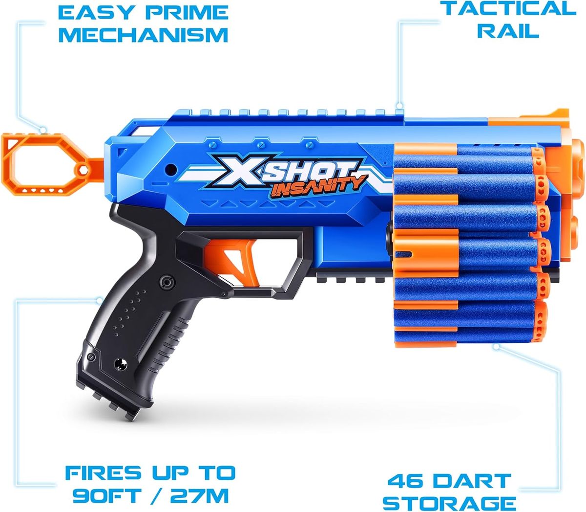 32% off on Zuru X-Shot Insanity Manic Blaster | OneDayOnly