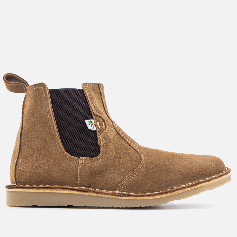 Men's Suede Leather Harlow Chelsea Boots