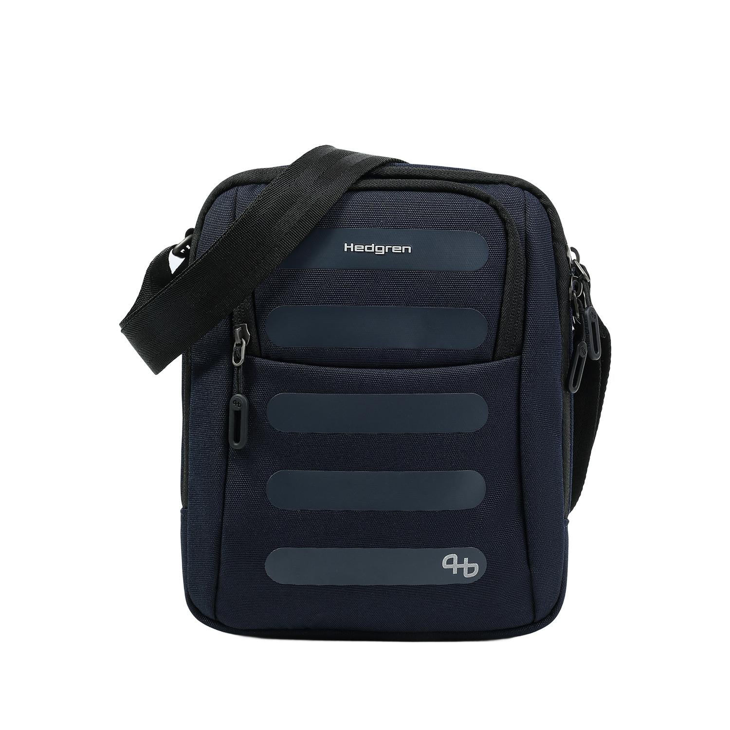 Unisex Vertical Medium RFID Crossover Bag