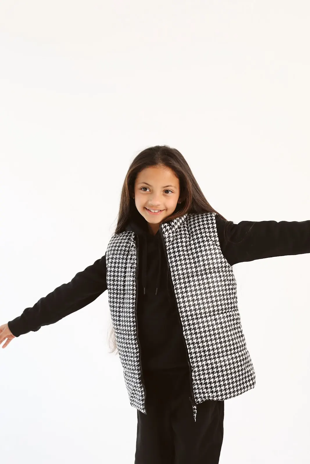 Houndstooth/Black