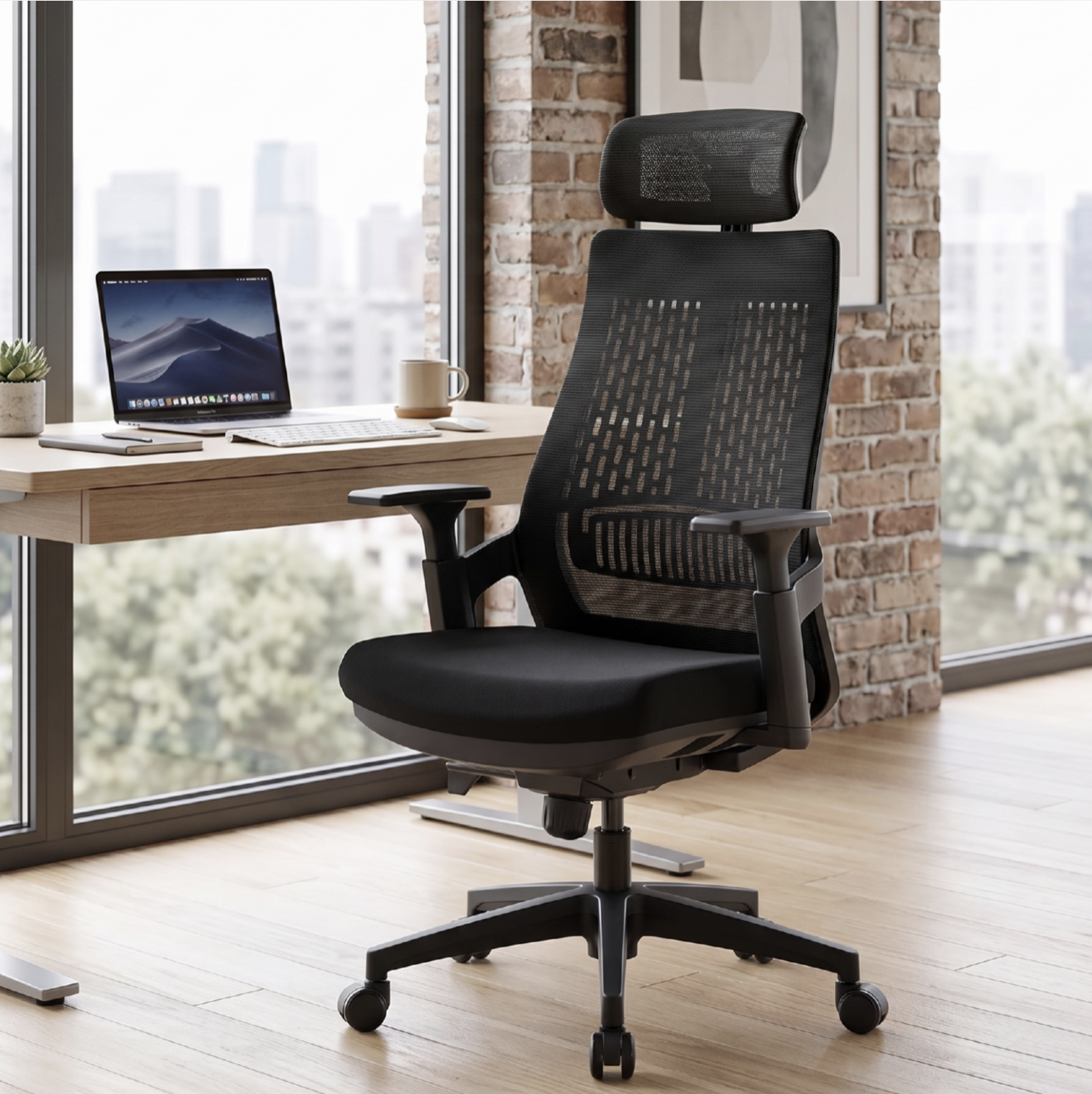Ergonomic High-Back Mesh Office Chair