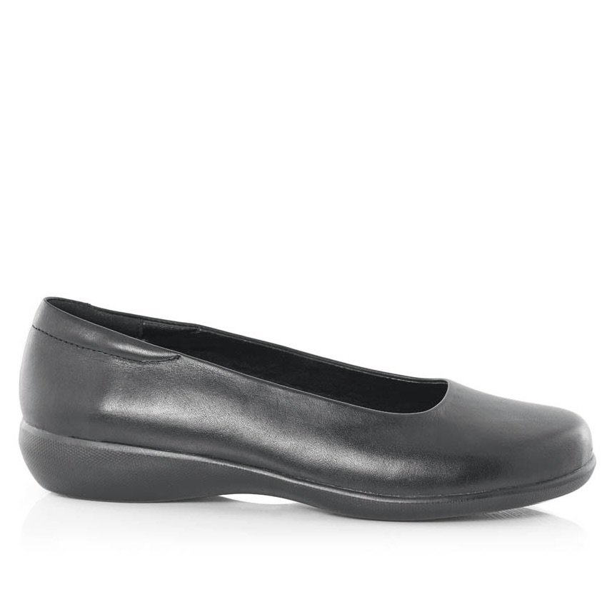 Ladies Genuine Leather Flat Pumps