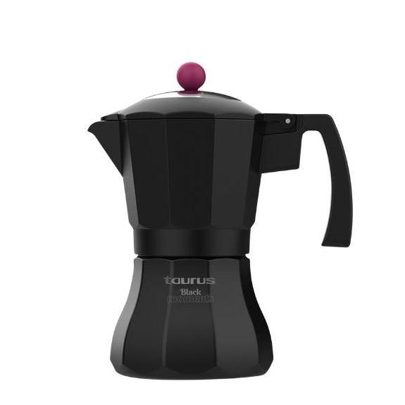 Black Moments Aluminium Coffee Maker