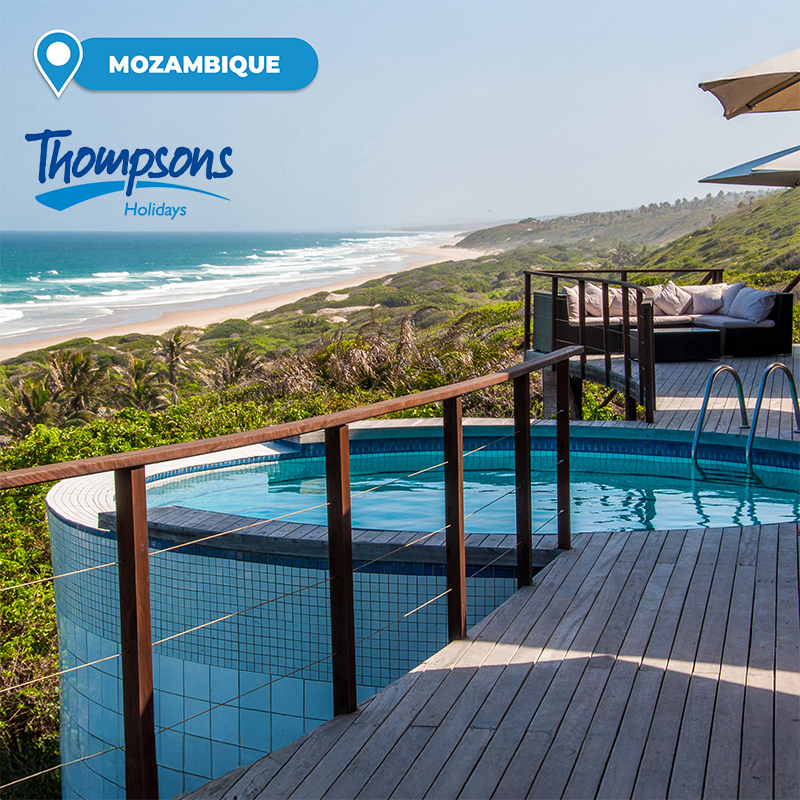 4-Night Stay at 4* Massinga Beach Lodge Mozambique in an Ocean Front Deluxe Room