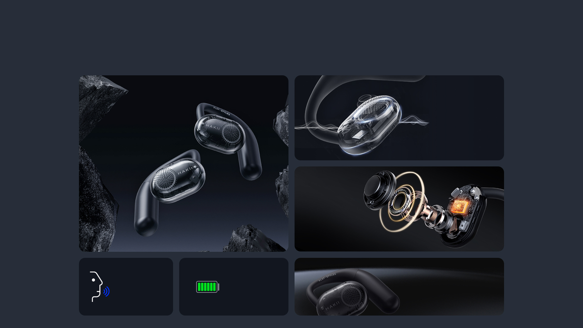 44% off on HAKII Open-Ear BT Sport Earphones | OneDayOnly