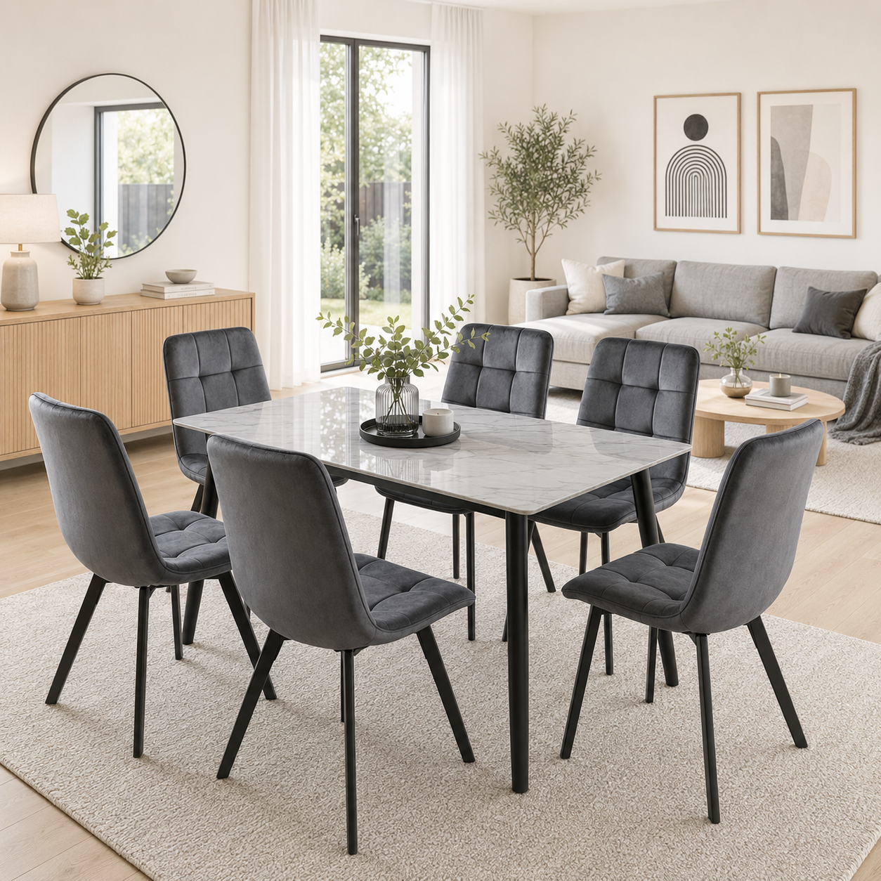 7-Piece Sara Dining Set