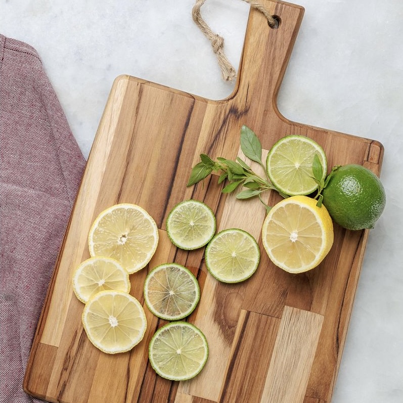 Rectangular Teak Wood Cutting Board