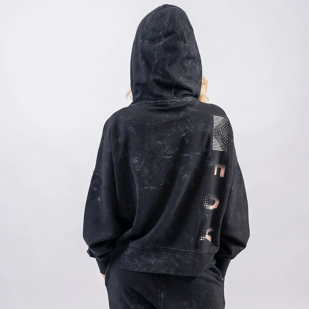 トップス HOLIDAY SUPER FINE DRY DAMAGE L/S HOODIE 45% off on FOX Ladies Shattered Pullover Hoody | OneDayOnly