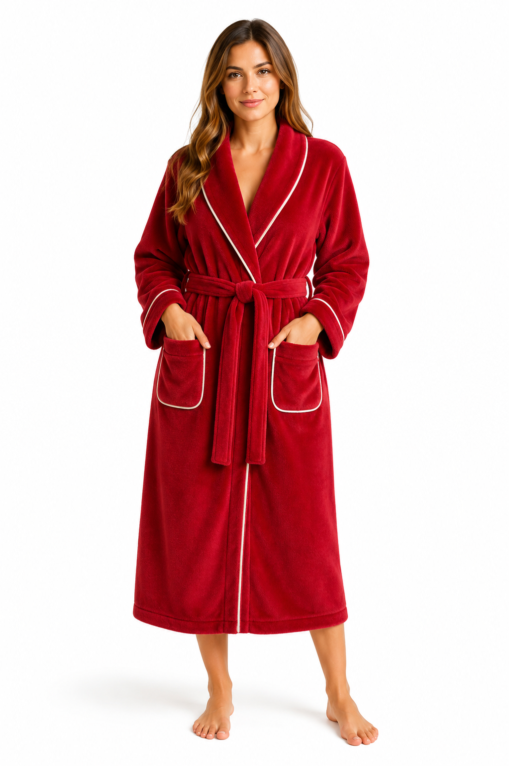 27% off on Ladies Fleece Winter Night Gown | OneDayOnly