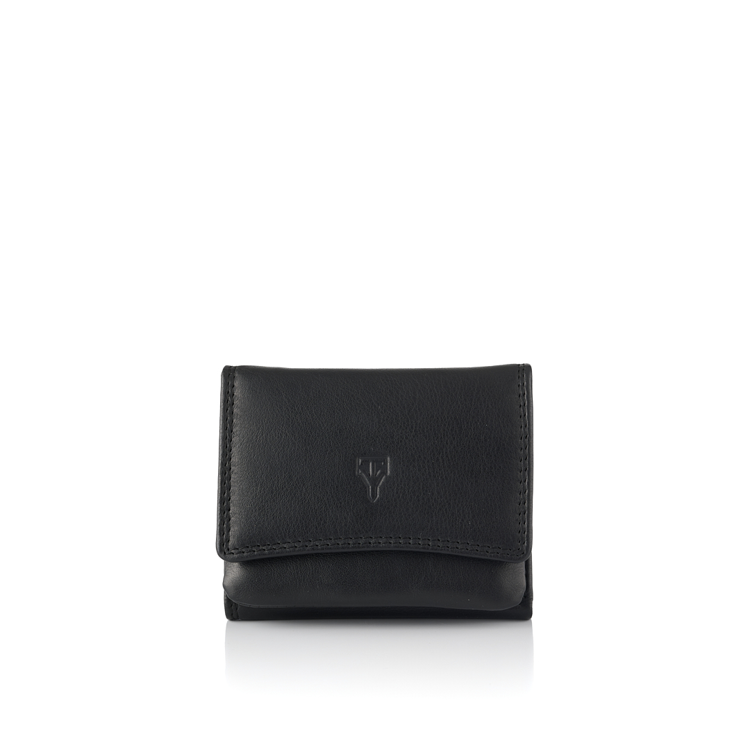 Genuine Leather Bianca Compact Purse