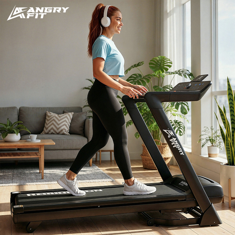 KardioRun Foldable Treadmill with Wireless Charger