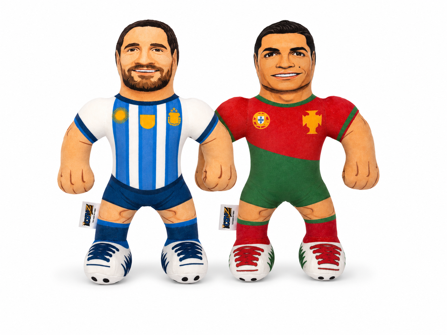 ICONZ GOAT Messi or Ronaldo Edition Plush