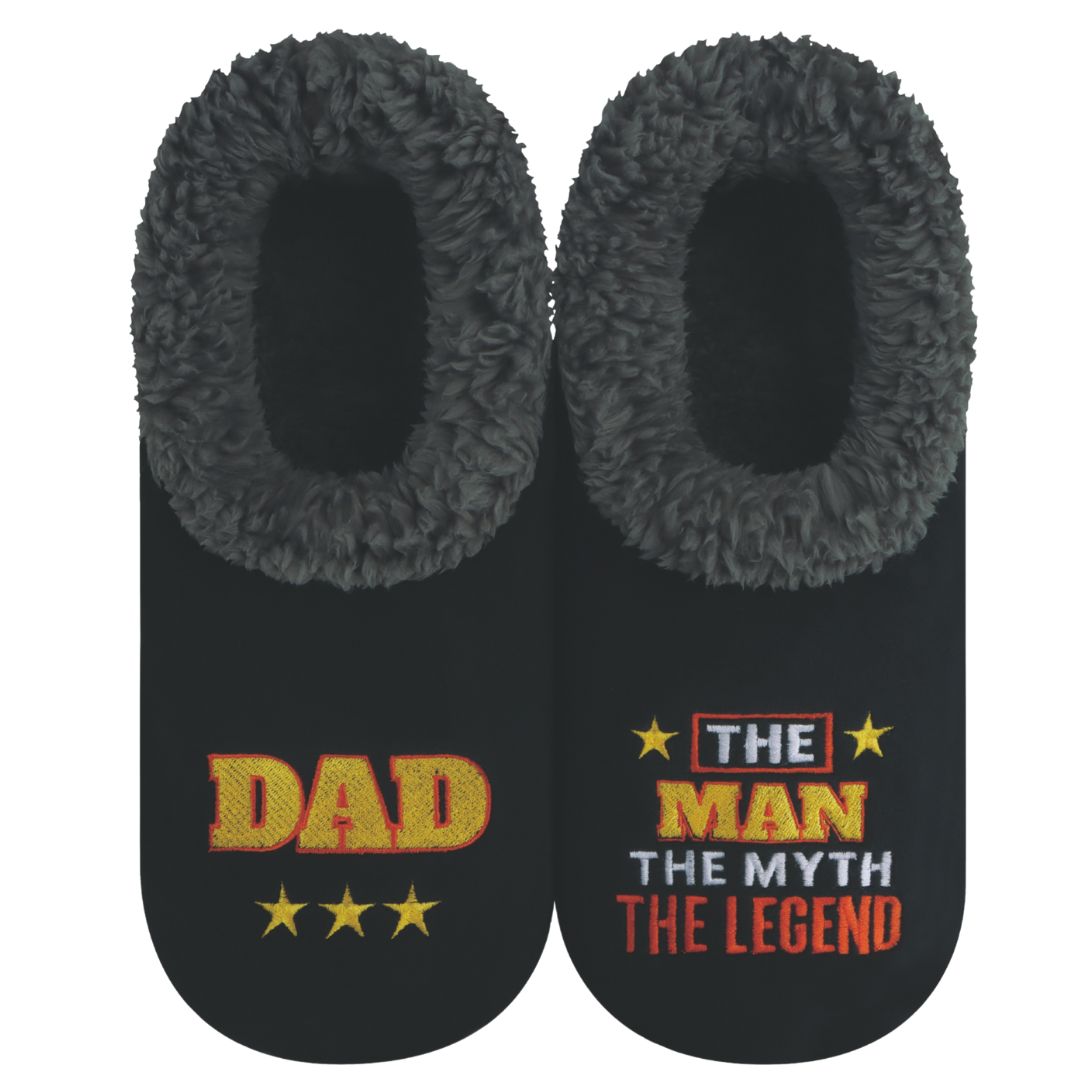 Men's Dad Fleece Slippers