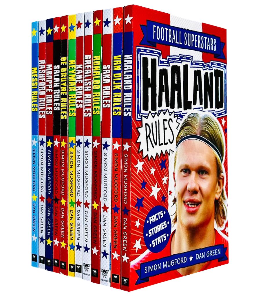 Football Superstars Boxset (12 Books)