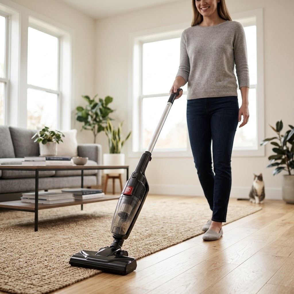 600W 3-In-1 Vacuum Cleaner With Mop Attachment (Model: 31660)