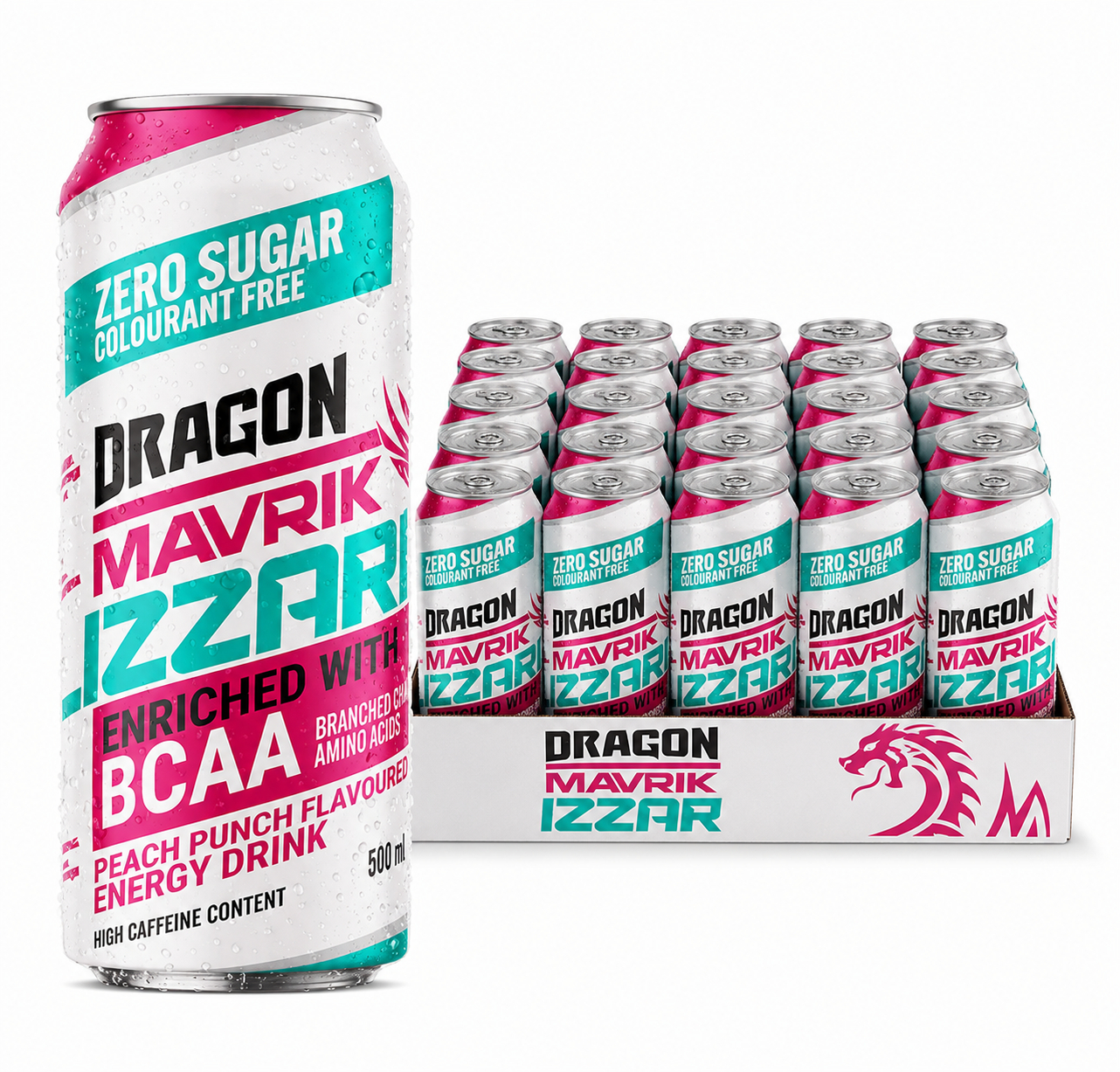Dragon 24x 500ml Flavoured Energy Drinks | OneDayOnly