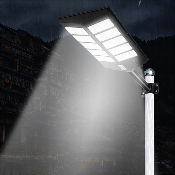 1200W 840-LED Solar Induction Street Light with Remote Control