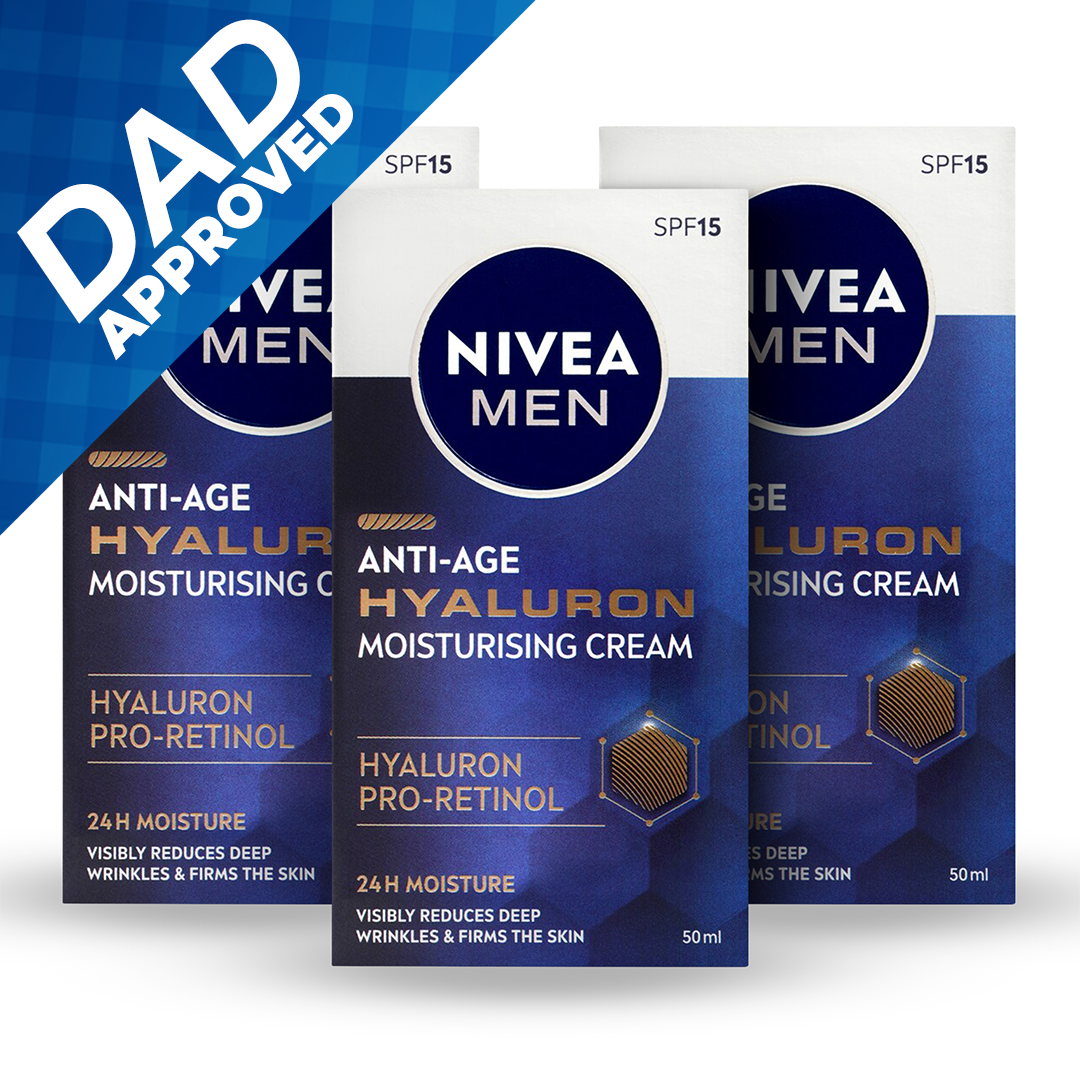 3x 50ml SPF15 Active Age Hyaluron Moisturisers