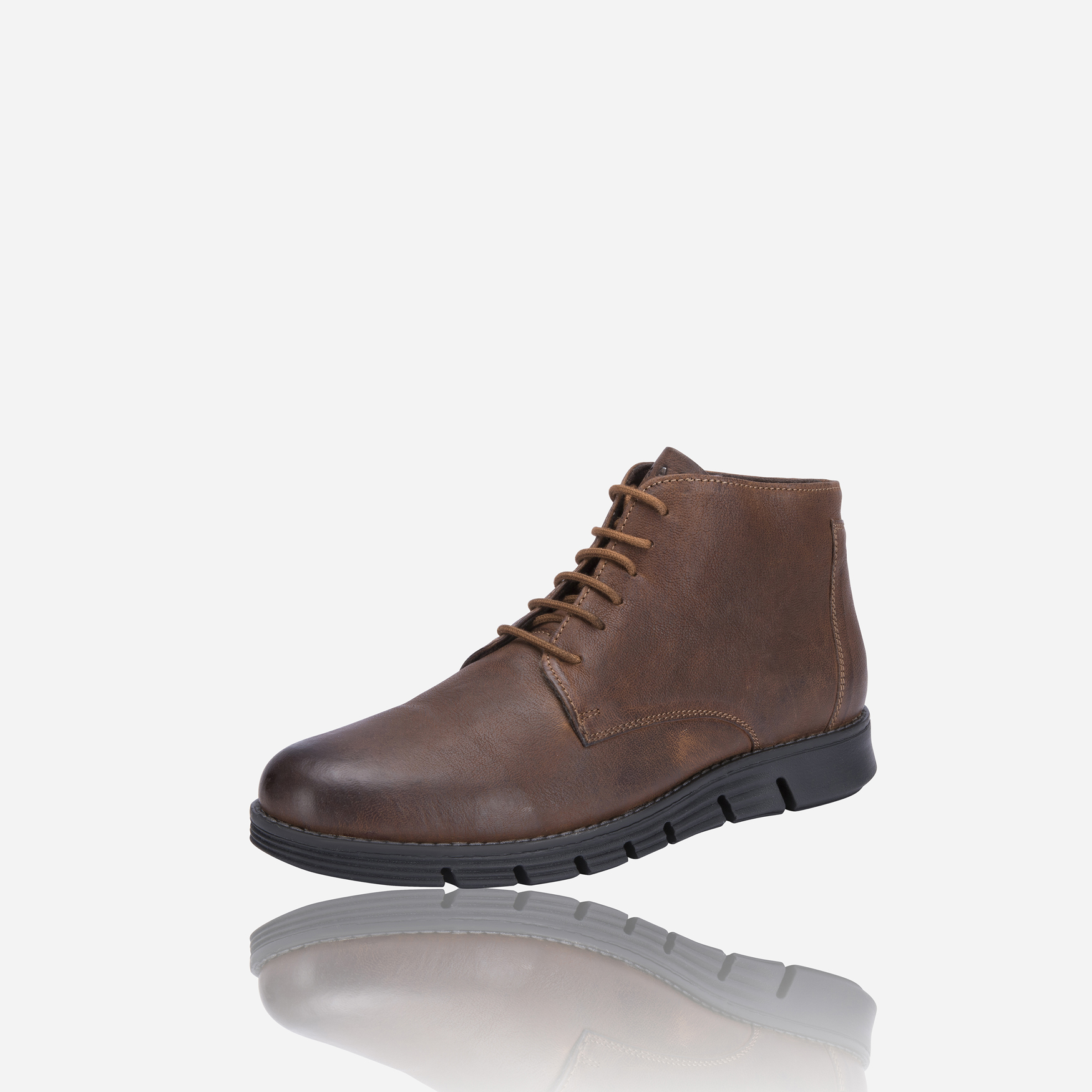 25% off on Brando Genuine Leather Lace Boots | OneDayOnly