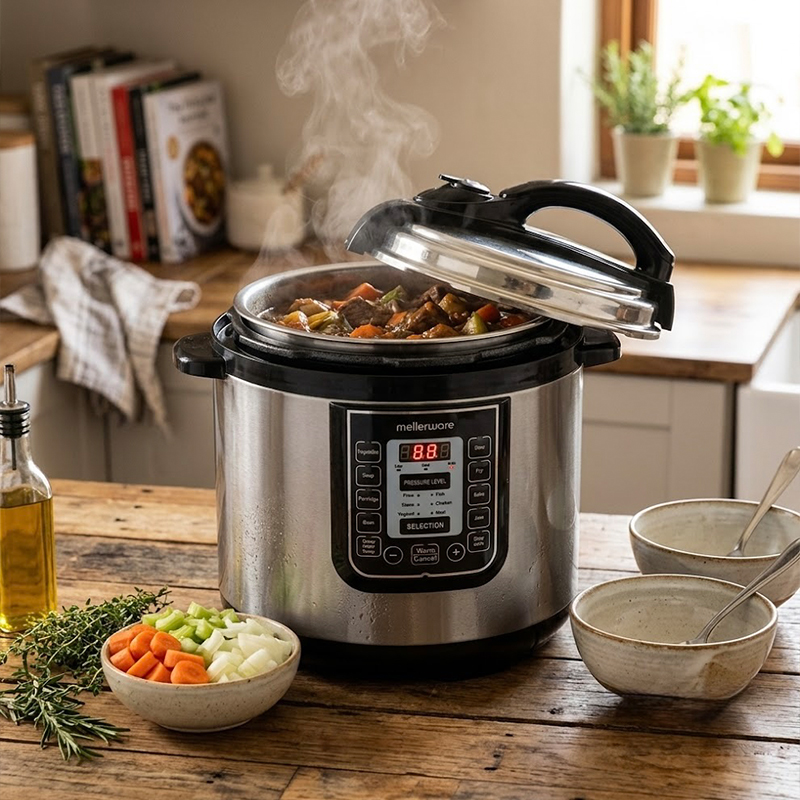 6L Juno Electric Pressure Cooker (Model: 27406)