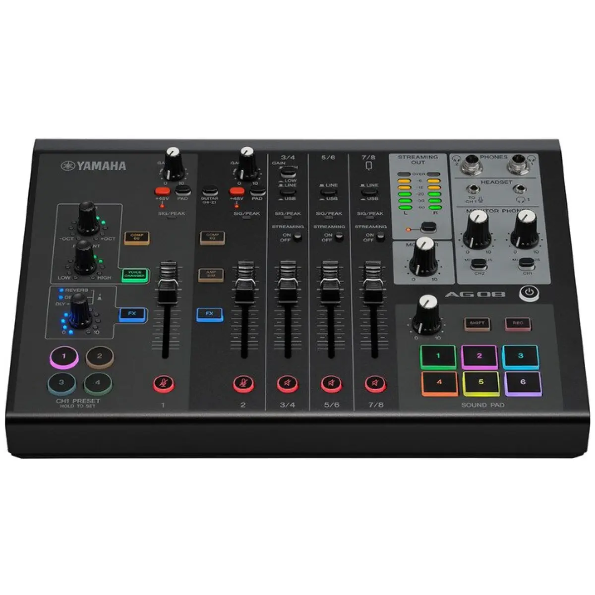 DTM・DAW YAMAHA AG08 Live streaming mixer 48% off on Yamaha 8-Ch Live Streaming Mixer | OneDayOnly