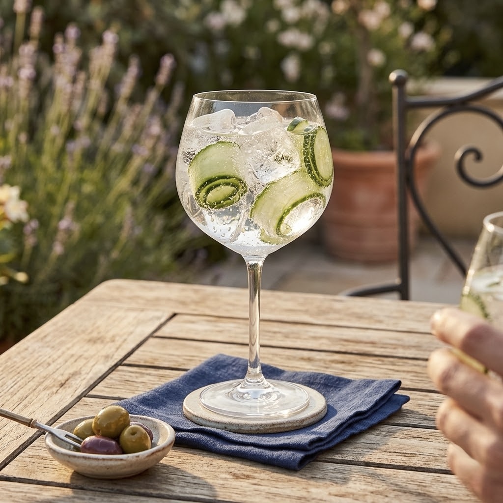 6x 570ml Crystal Bistro Burgundy or Gin Glasses