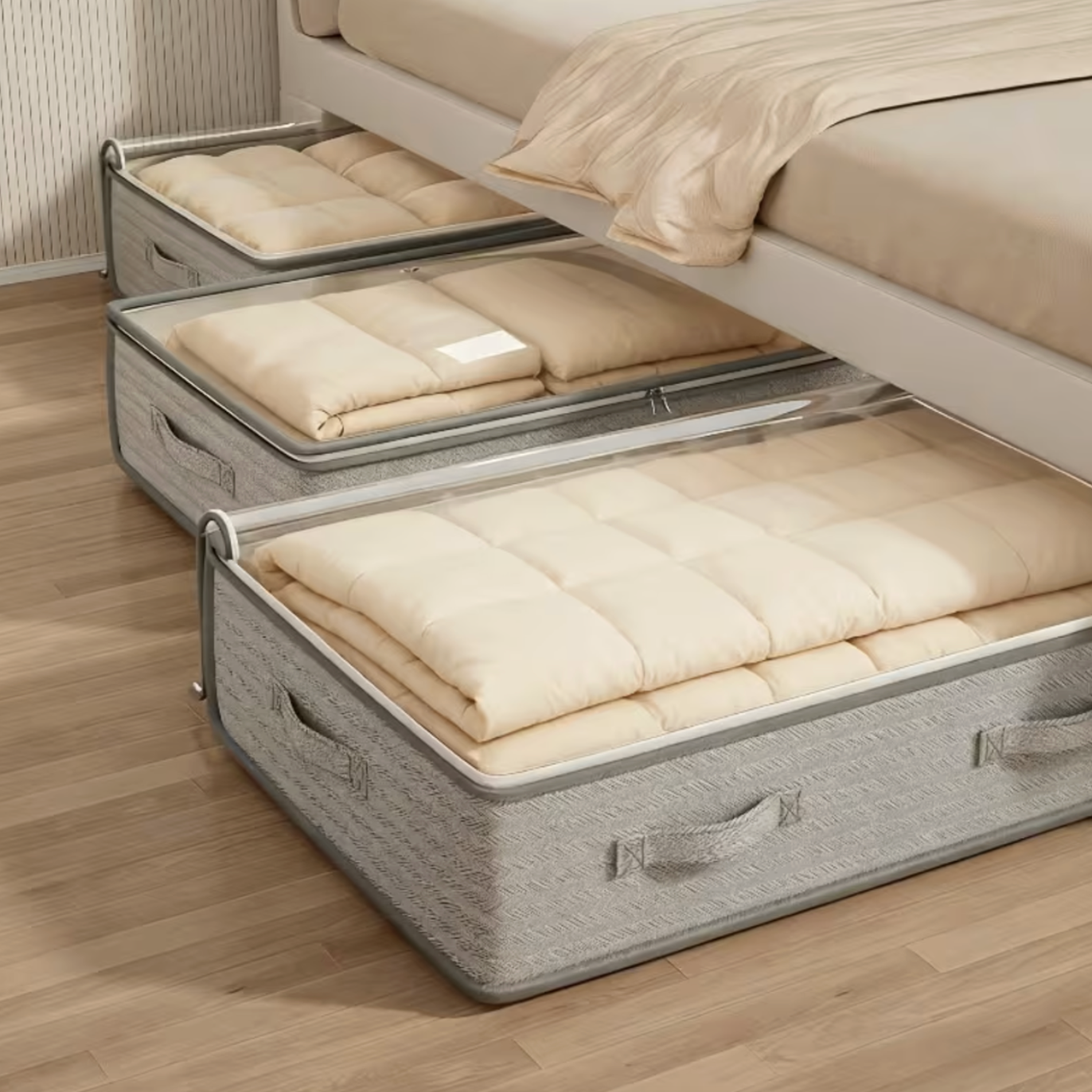 2x Dust-Proof Under-Bed Storage Bags