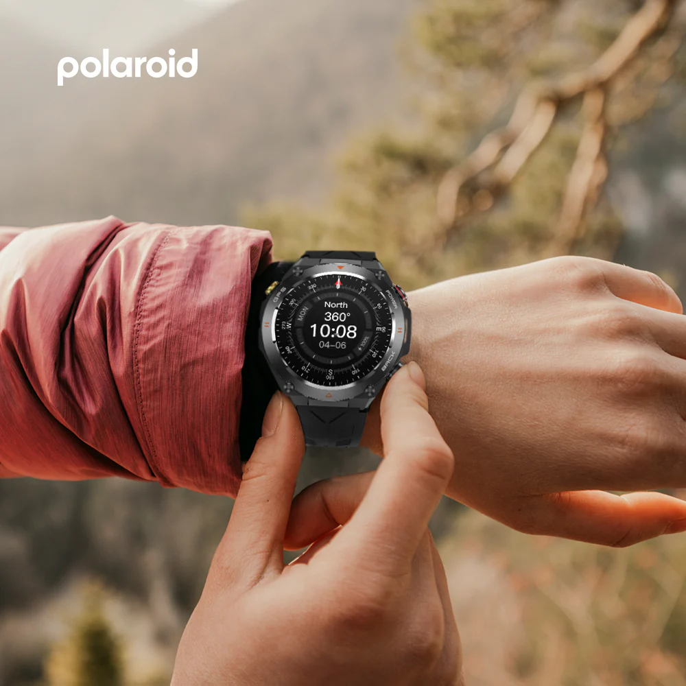 Pulse GPS Smart Watch with Liquid Silicone Strap