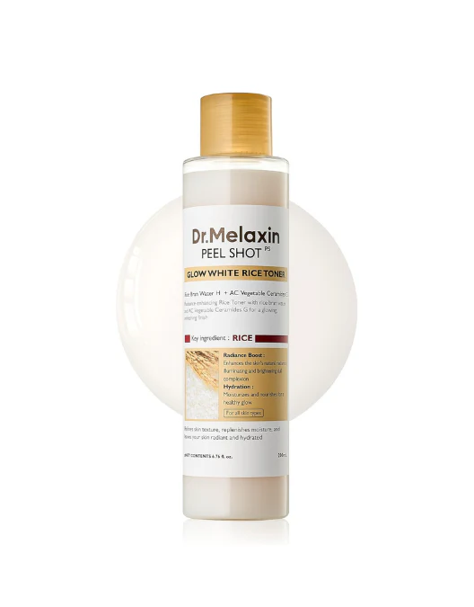 200ml Peel Shot Glow White Rice Toner