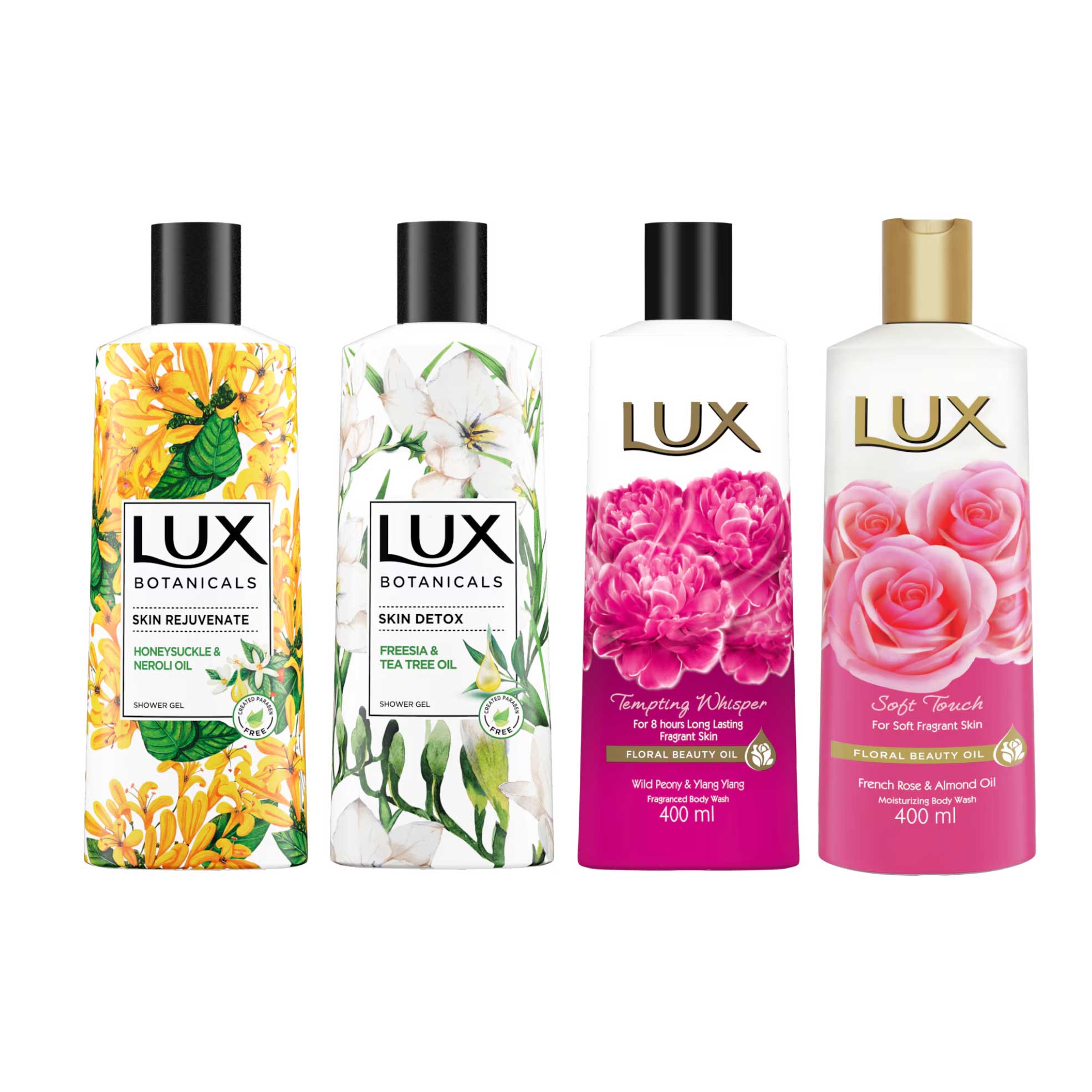 Lux 5x 400ml Body Washes — R219 on OneDayOnly (was R330)