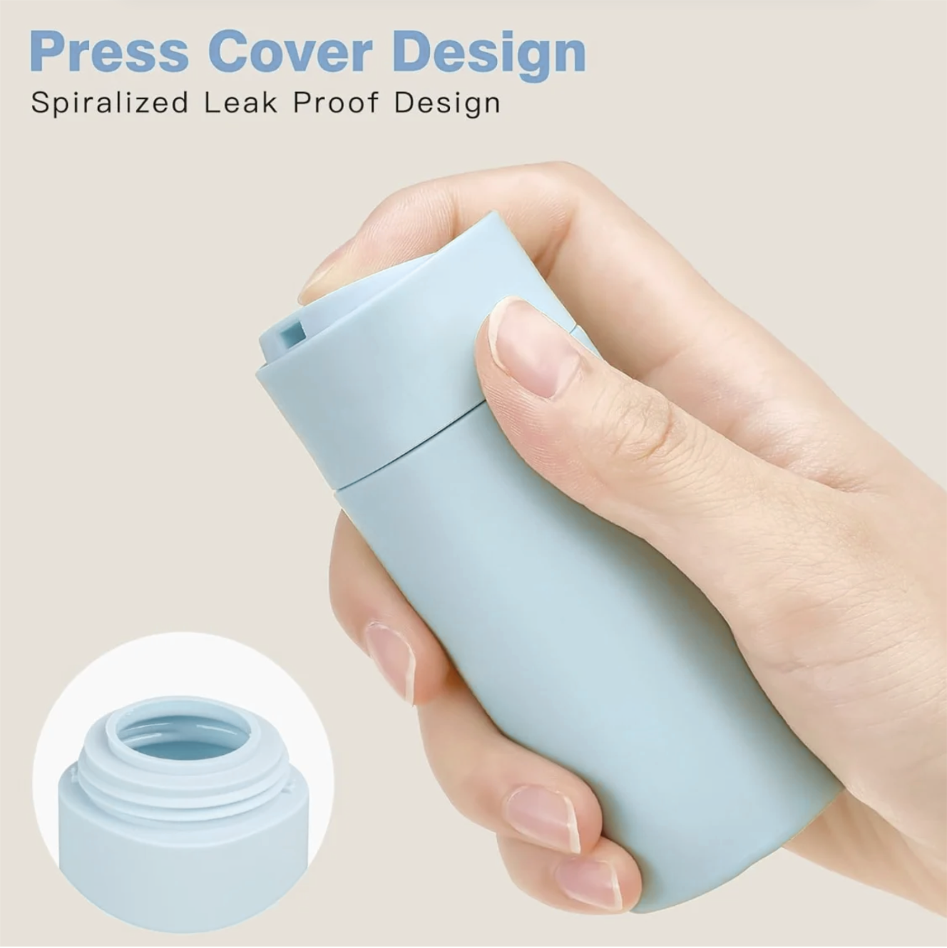 45% off on 5-Piece Travel Bottles with Bag | OneDayOnly