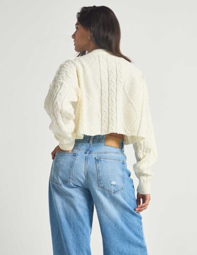 41% off on Ladies Crop Knit Jersey | OneDayOnly