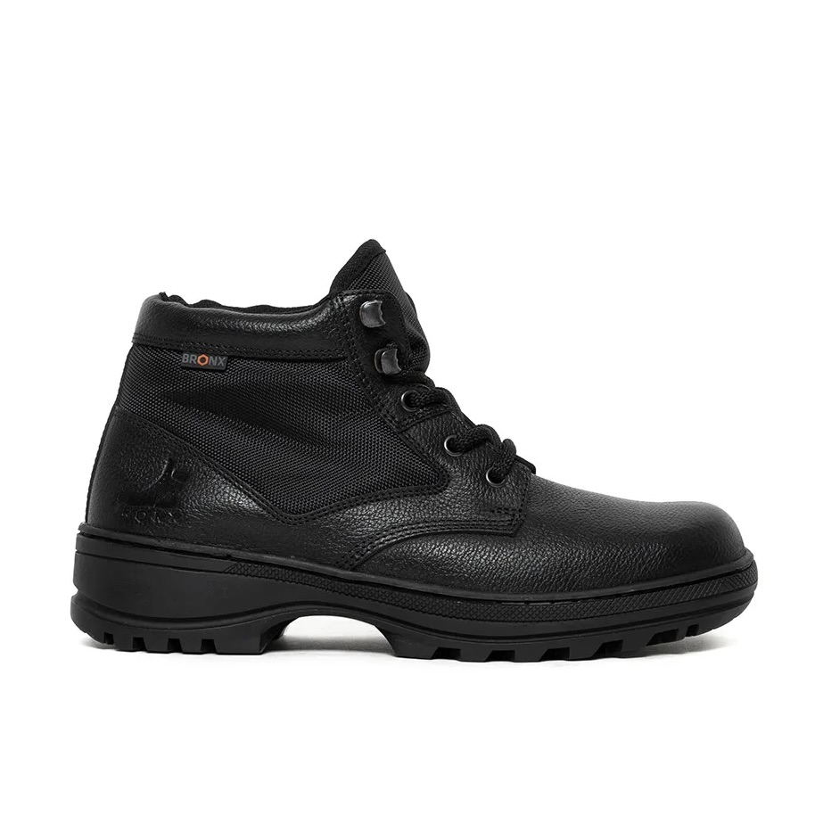 Men's Genuine Leather Black Tyson Boots