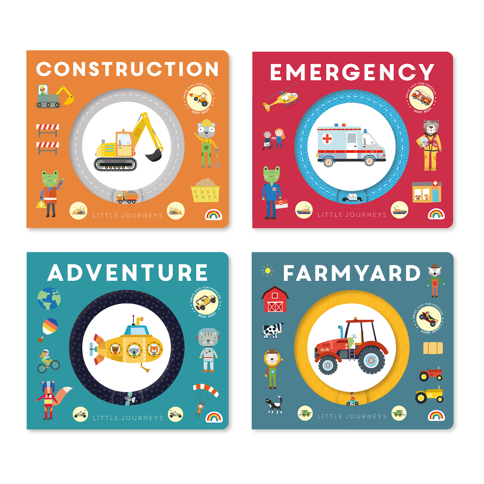 Little Journeys Board Book