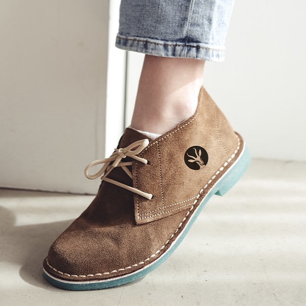 Unisex Genuine Leather Bokke Vellies