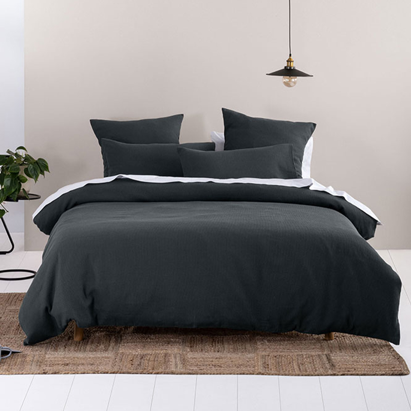 Providence Charcoal Duvet Cover Set