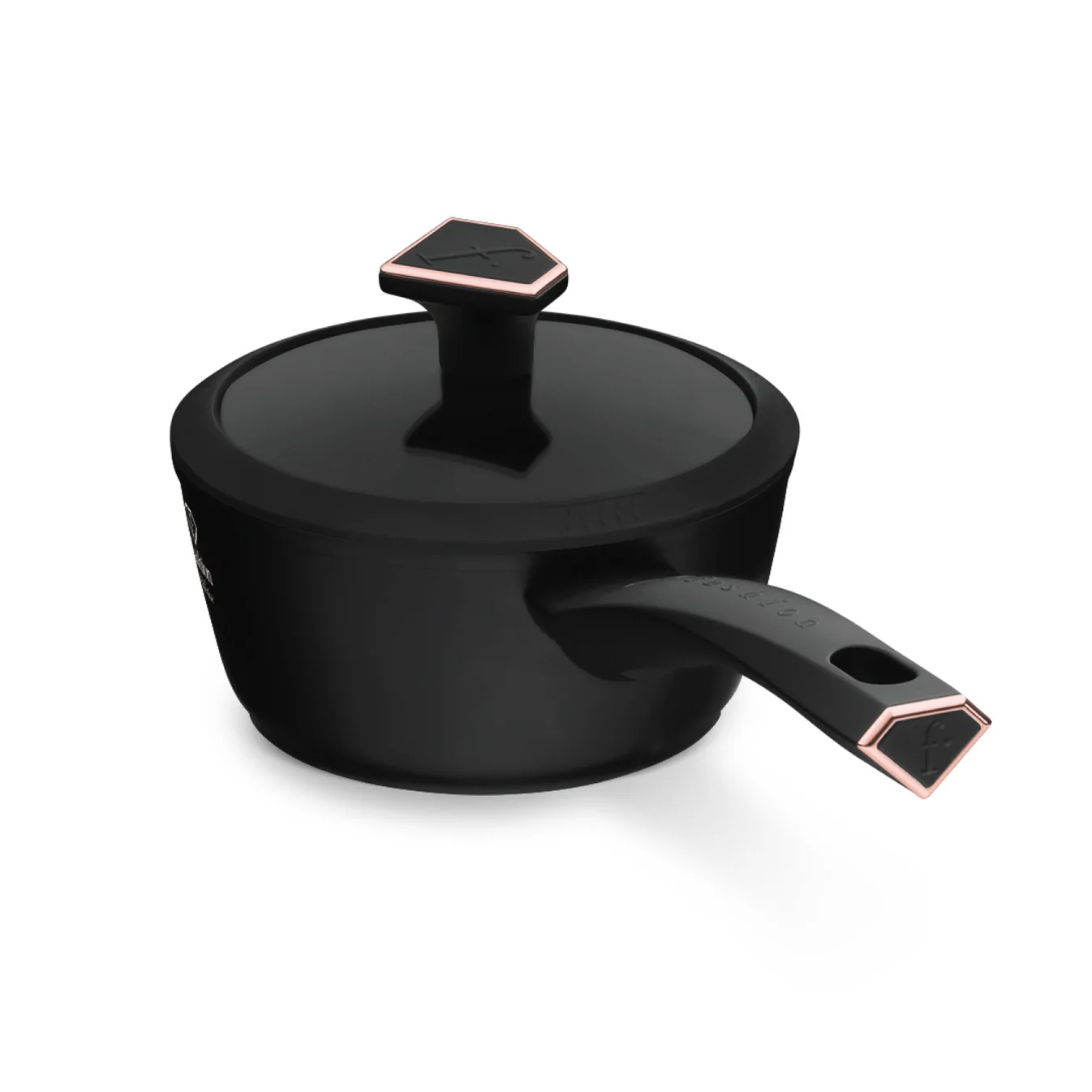 16cm TitanPro Non-Stick Sauce Pan with Lid
