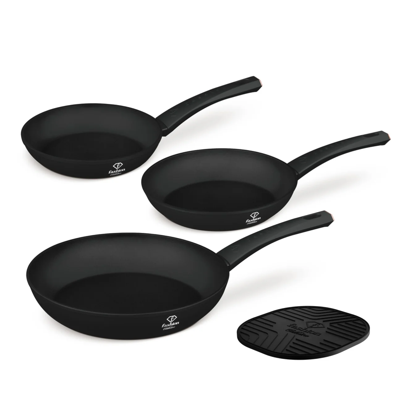 4-Piece TitanPro Non-Stick Frypan Set