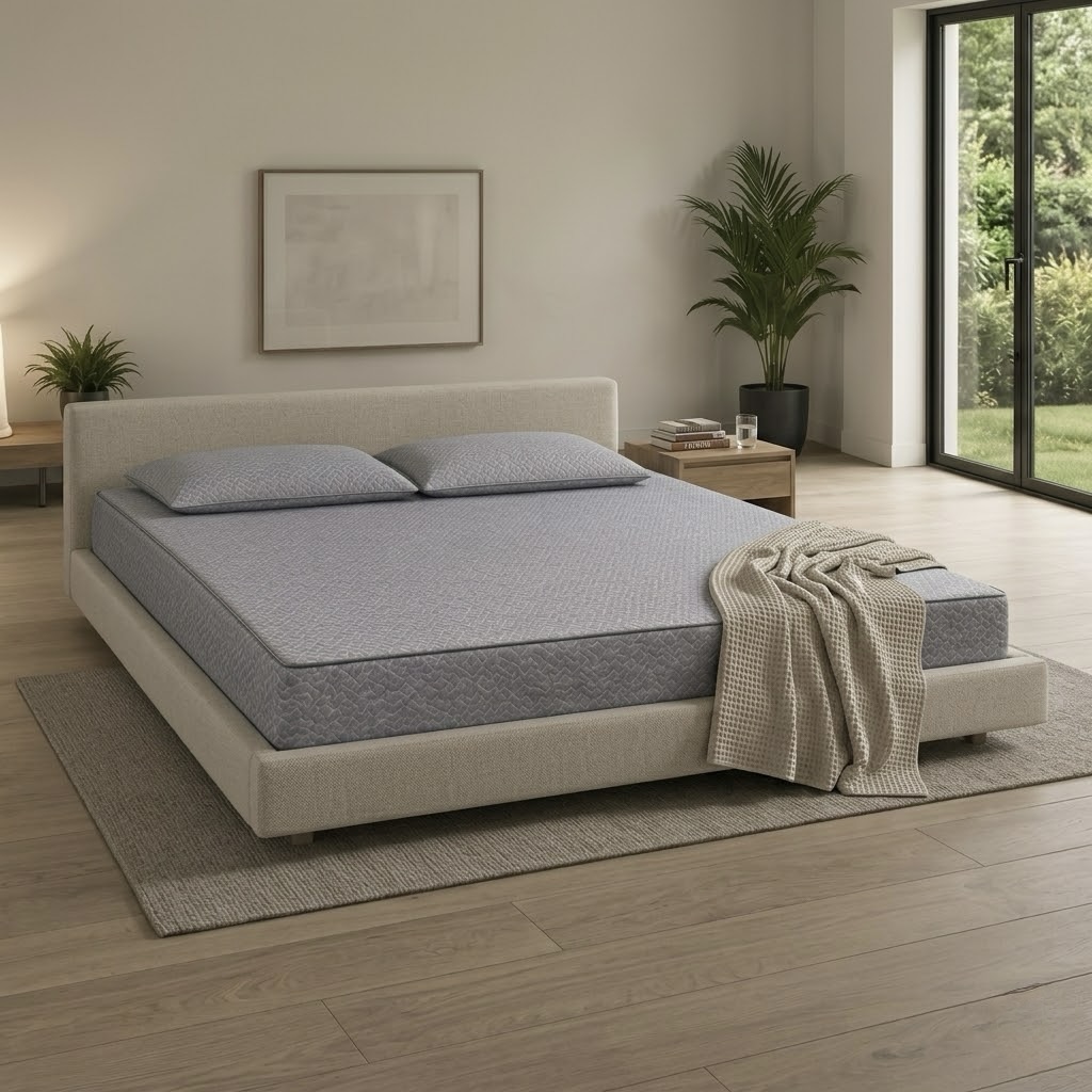Double - Base & pillows not included
