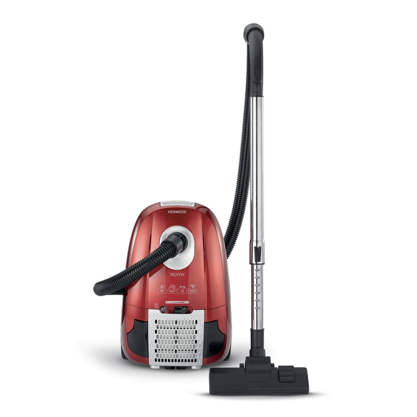 Dual Bag and Bagless Vacuum Cleaner with HEPA Filter (Model: VCP90.000BR)