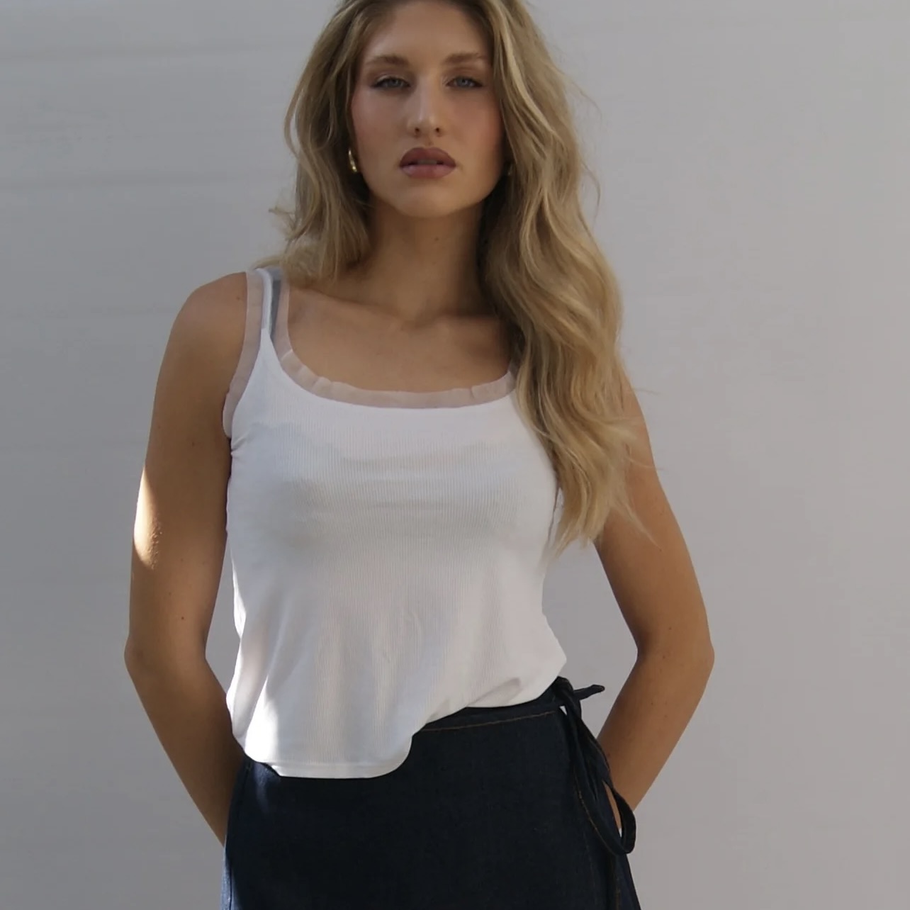 Ladies Bamboo Jersey Tank Top