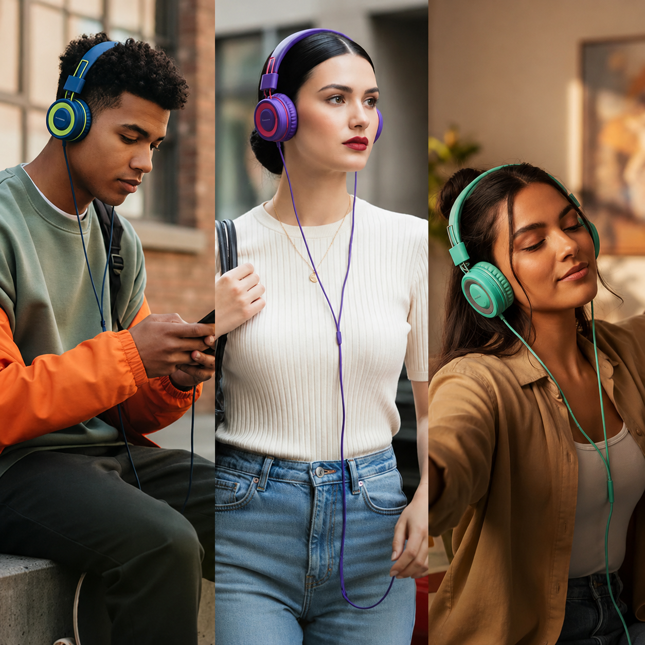 On-Ear Foldable Headphones