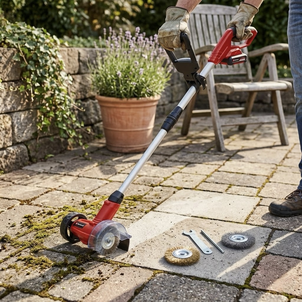 Li-Solo Cordless Grout Cleaner