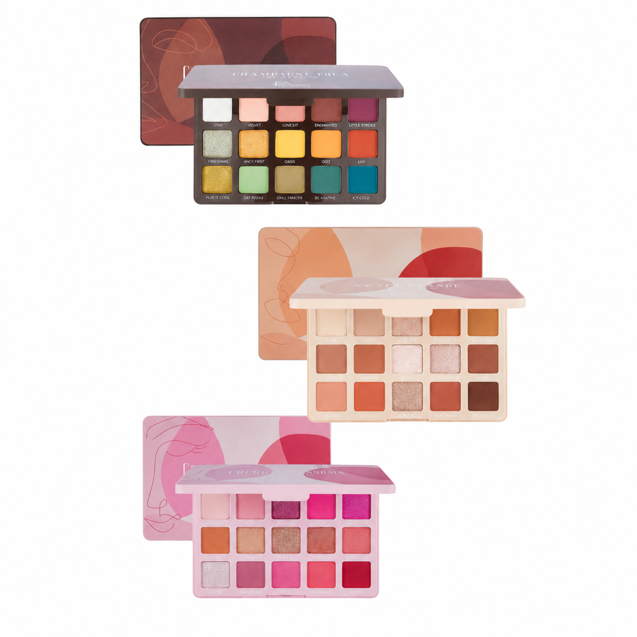 15-Shade Matte Shimmer Eyeshadow Palette