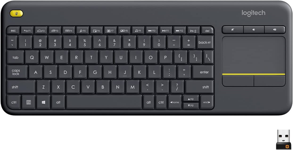Wireless Touch Keyboard (Model: K400 Plus)