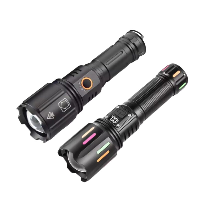 2x 15000 Lumens Double Beast Flashlight Combo