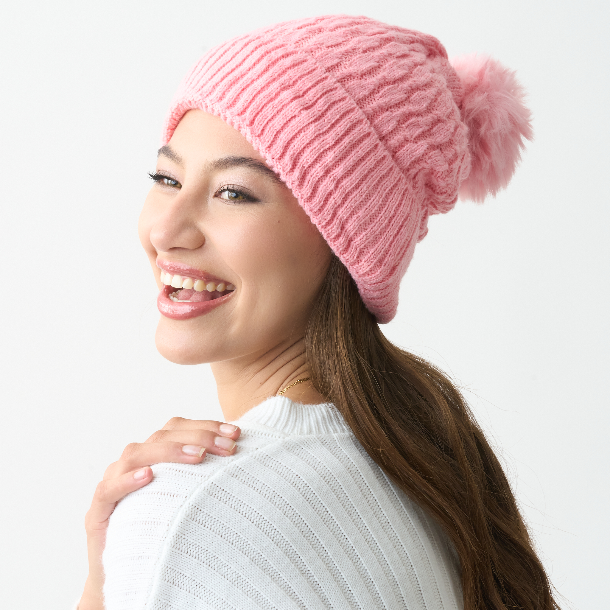 52% off on Unisex Faux Fur Lined Beanie | OneDayOnly